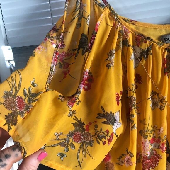 NWT Cute summer dress with built in necklace - Picture 5 of 5